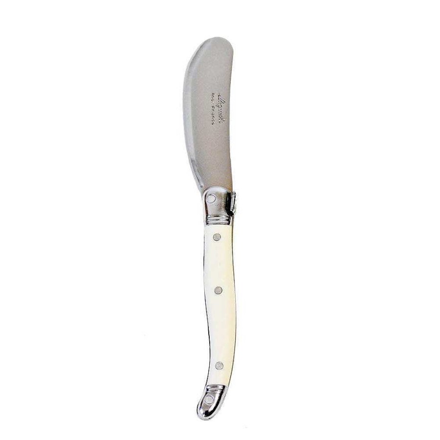 Kitchen Relish Decor | Laguiole Mini Spreader - Ivory