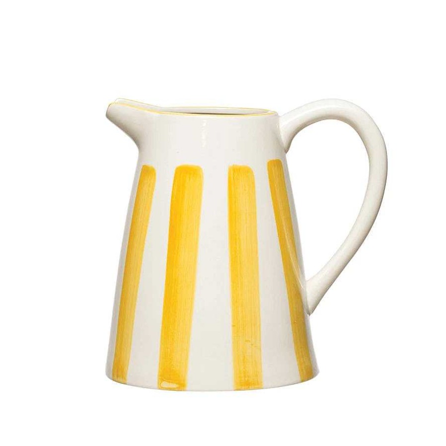 Table Relish Decor | Stoneware Pitcher