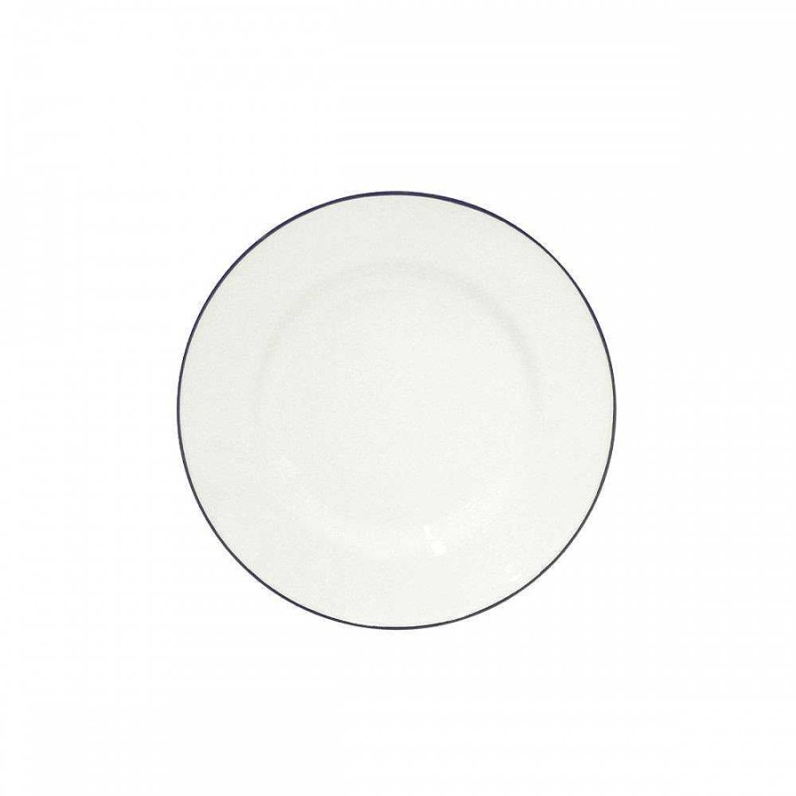 Table Relish Decor | Beja Salad Plate Set - White Blue