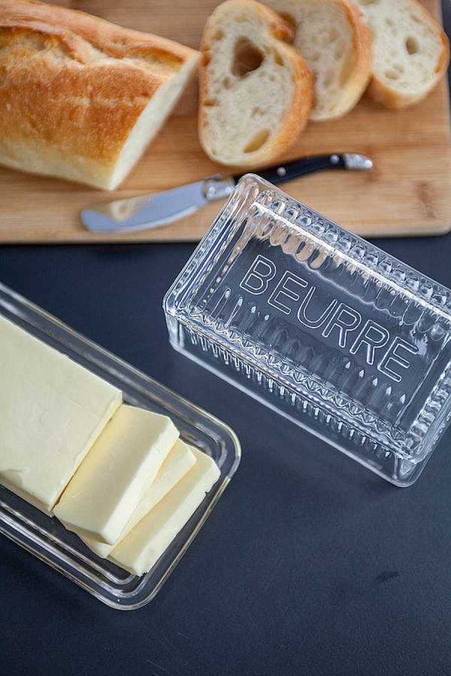 Kitchen Relish Decor | Butter Dish - Beurre