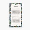 Kitchen Relish Decor | Rifle Paper Co Market Pad - Garden Party Blue