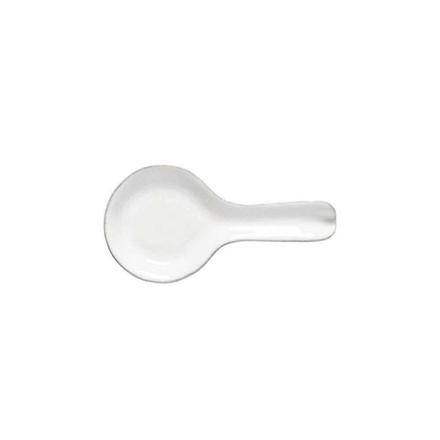 Kitchen Relish Decor | Livia Spoon Rest - White