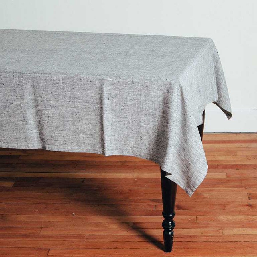 Table Relish Decor | Francesca Tablecloth - Black