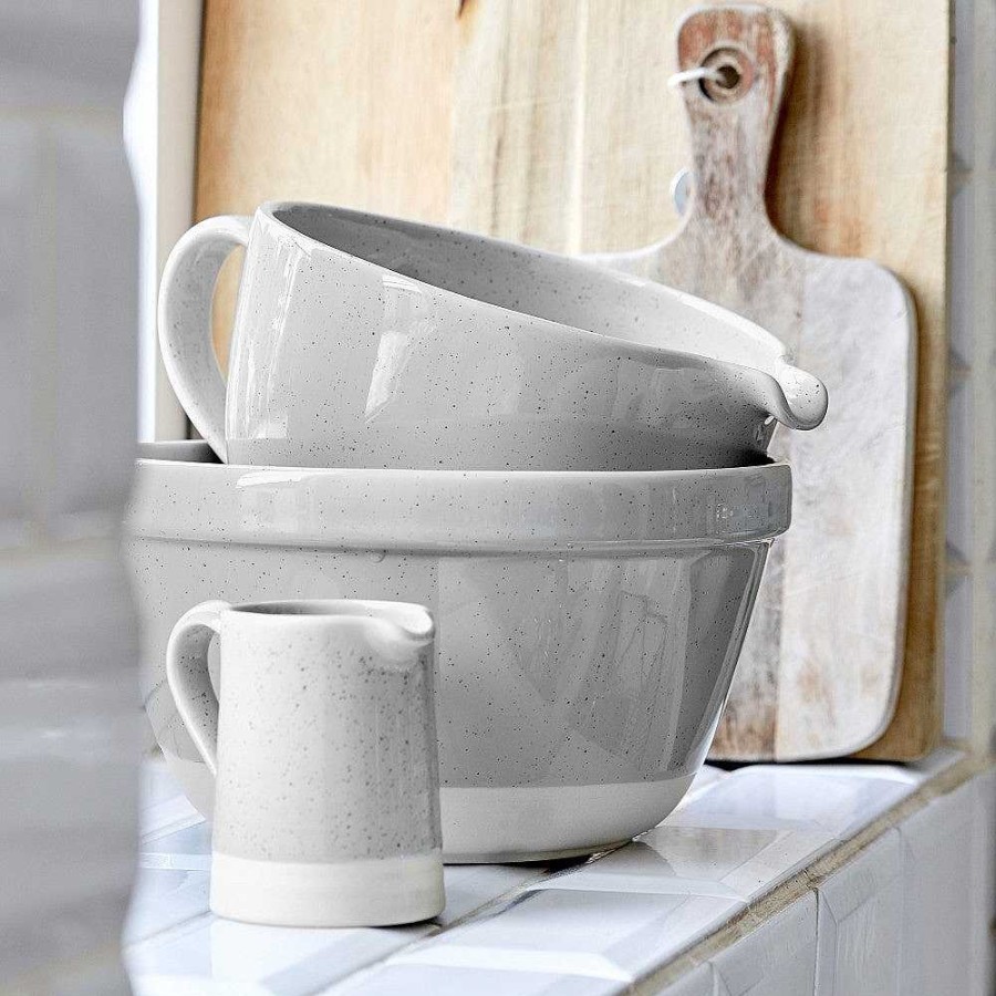 Kitchen Relish Decor | Fattoria Creamer - Grey