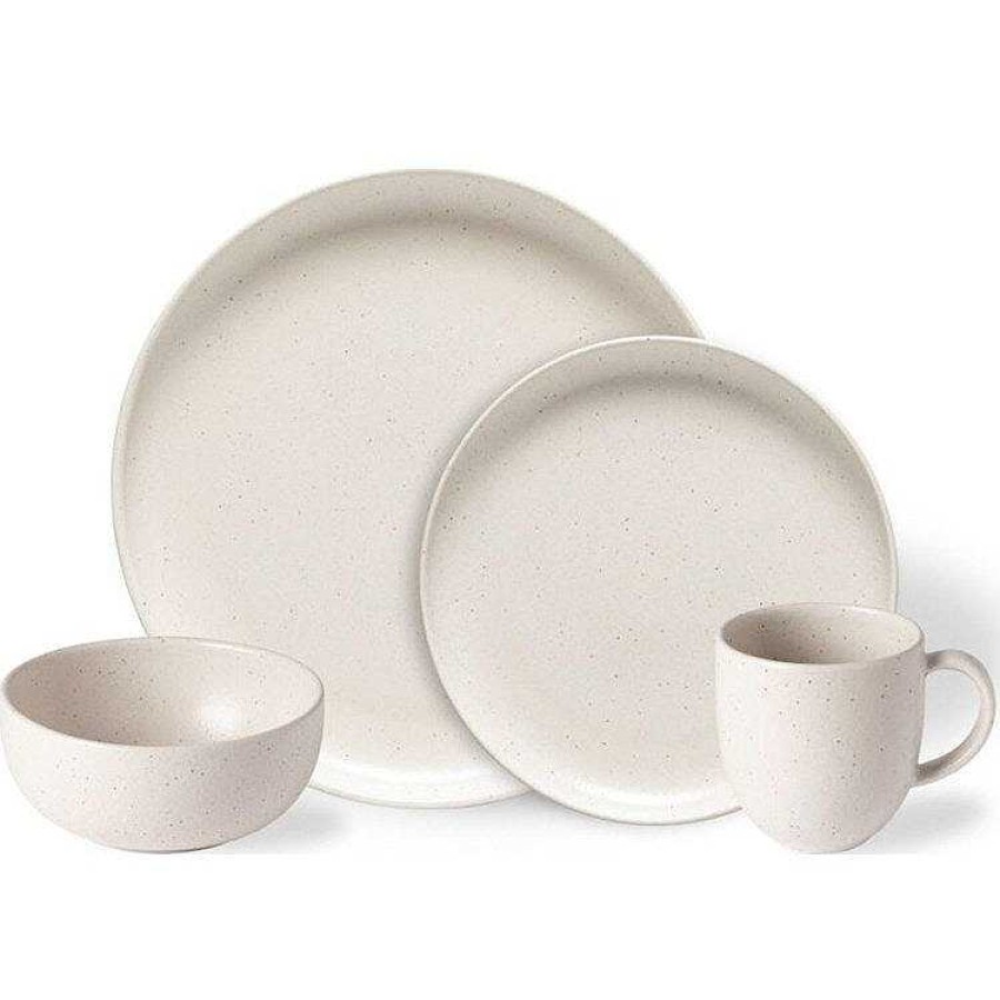 Table Relish Decor | Pacifica 4Pc Place Setting - Vanilla