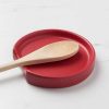 Kitchen Relish Decor | Matte Spoon Rest - Carmine