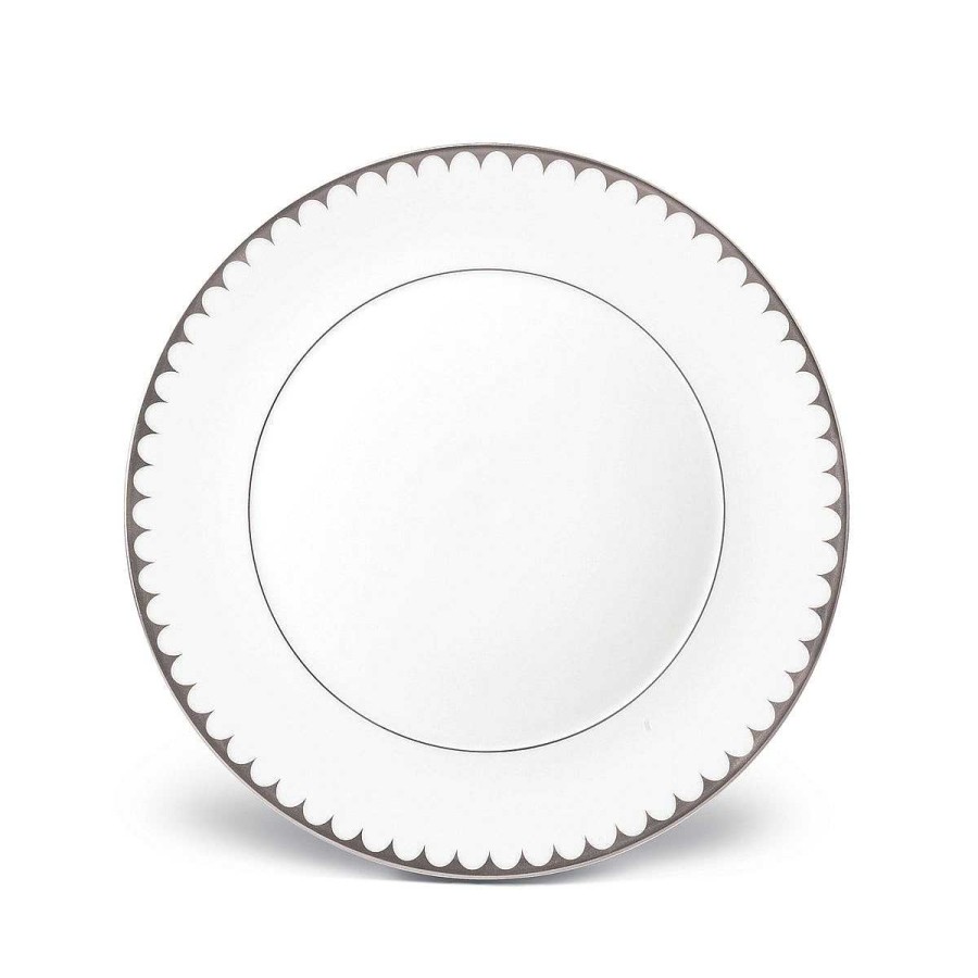 Table Relish Decor | Aegean Filet Dinner Plate - Platinum