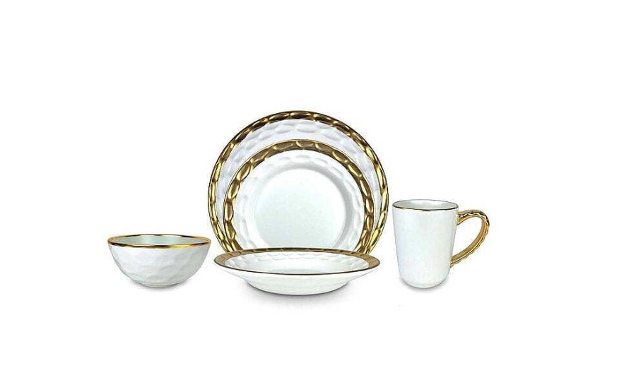 Table Relish Decor | Truro Cereal Bowl - Gold