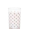 Table Relish Decor | Retro Juice Glass - Primrose