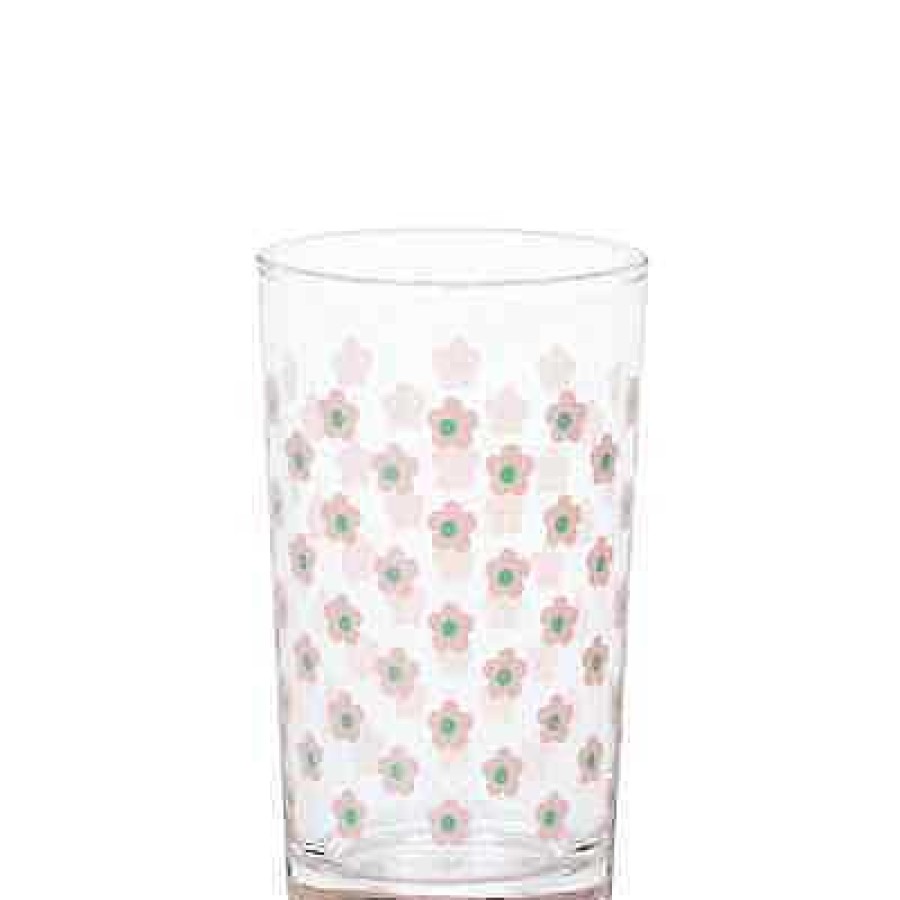 Table Relish Decor | Retro Juice Glass - Primrose