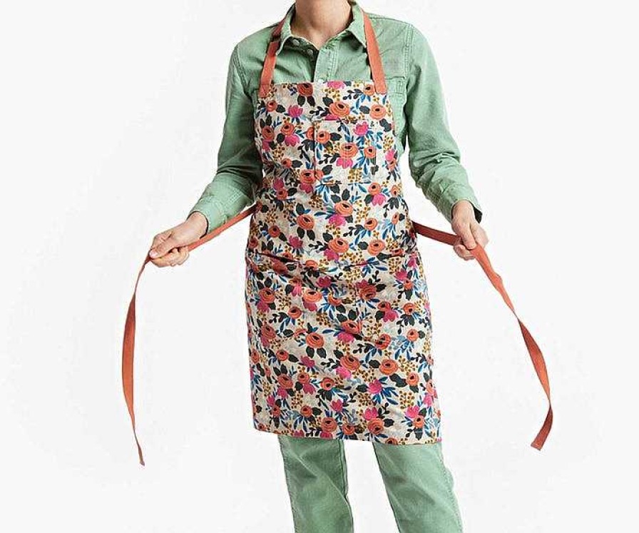 Kitchen Relish Decor | The Essential Apron - Rifle Paper Co Rosa Natural