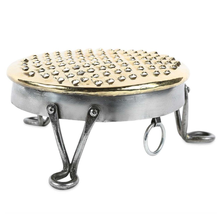 Kitchen Relish Decor | Brass English Grater