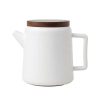 Table Relish Decor | Ceramic Pour Over - White