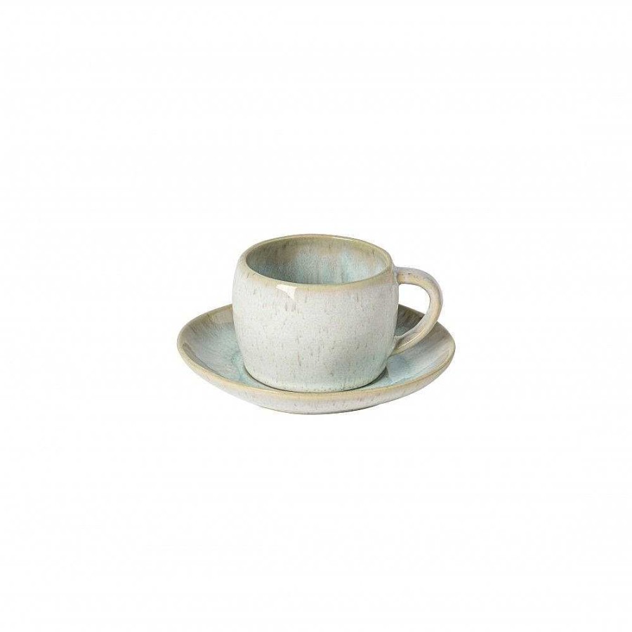 Table Relish Decor | Eivissa Tea Cup & Saucer Set - Sea Blue