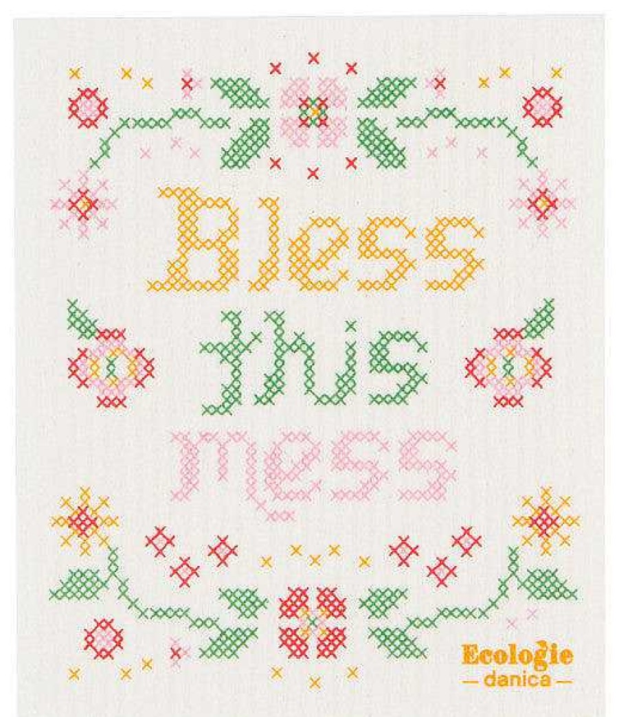 Kitchen Relish Decor | Swedish Dishcloth - Bless This Mess