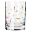 Table Relish Decor | Double Old Fashioned Glass - Retro Stars