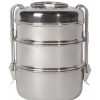 Kitchen Relish Decor | 3 Tier Tiffin - Steel