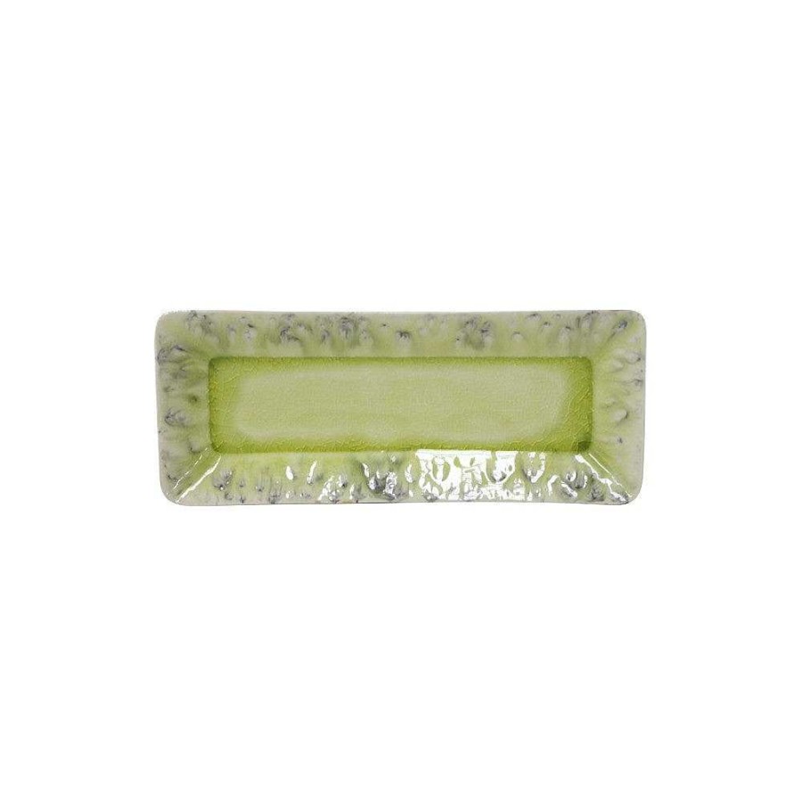 Table Relish Decor | Madeira Small Rectangular Tray - Lemon