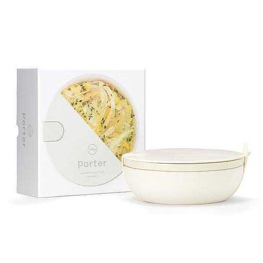 Kitchen Relish Decor | Porter Ceramic Bowl - Cream