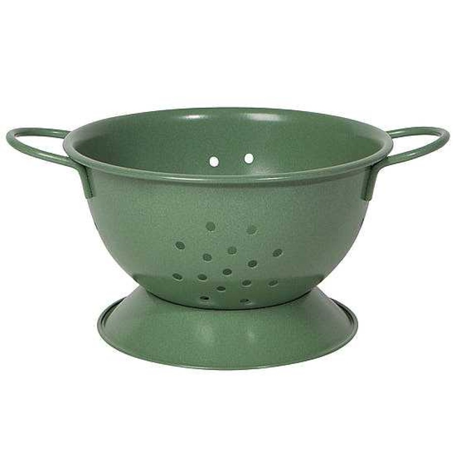 Kitchen Relish Decor | Colander 1 Qt - Elm Green