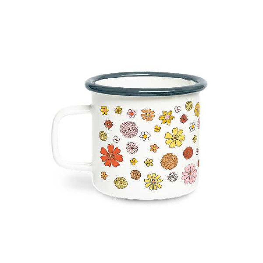 Kitchen Relish Decor | Flower Power Campfire Mug