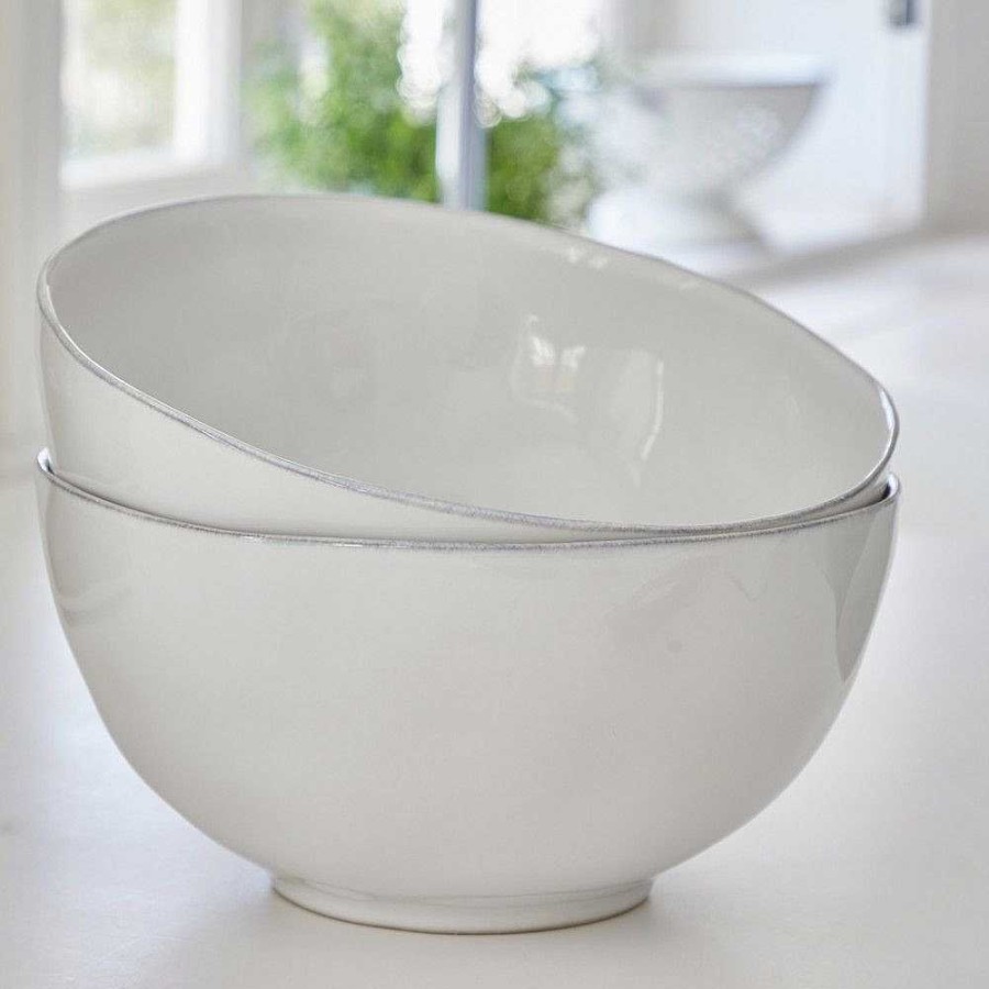 Table Relish Decor | Livia Serving Bowl - White