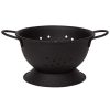 Kitchen Relish Decor | Colander 1 Qt - Black