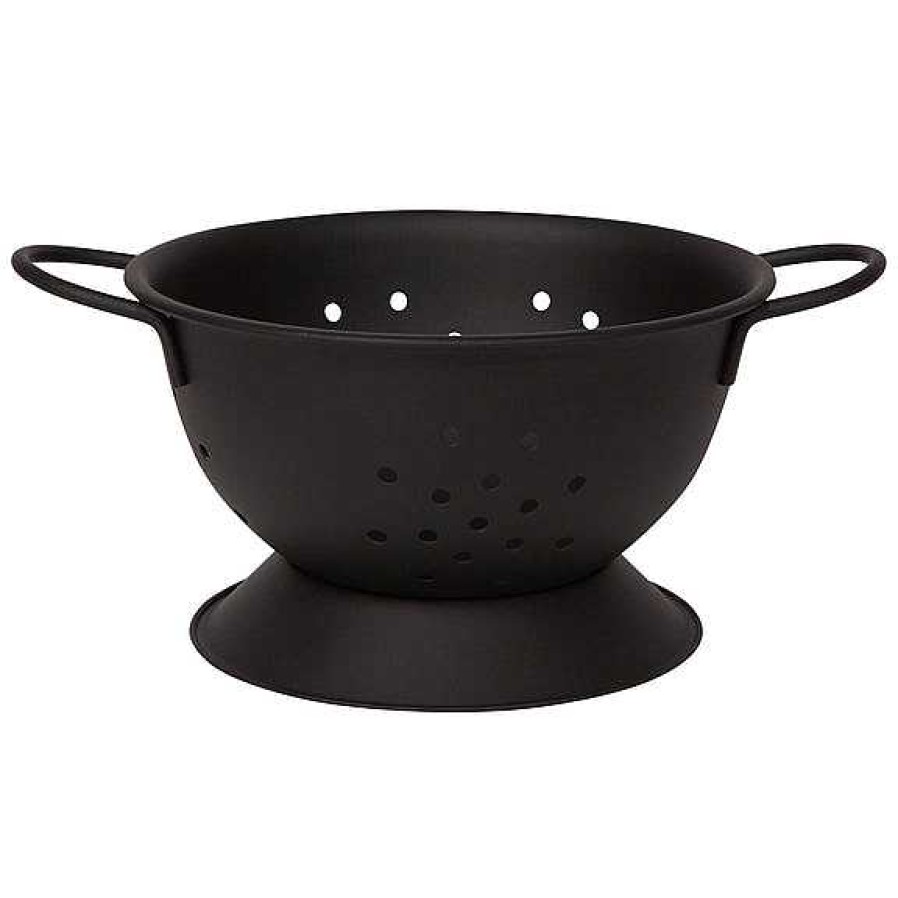 Kitchen Relish Decor | Colander 1 Qt - Black