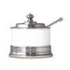 Kitchen Relish Decor | Match Pewter Convivio Jam Pot With Spoon