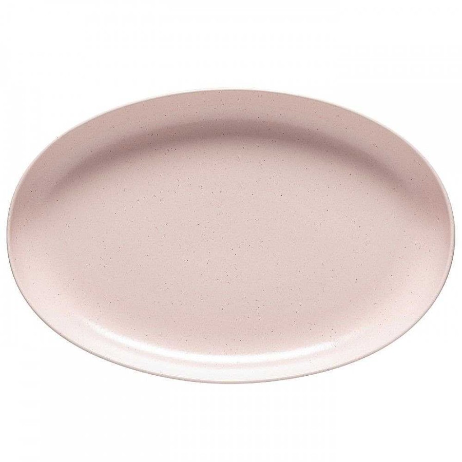 Table Relish Decor | Pacifica Large Platter - Marshmallow