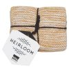 Kitchen Relish Decor | Heirloom Knit Dishcloths - Ochre