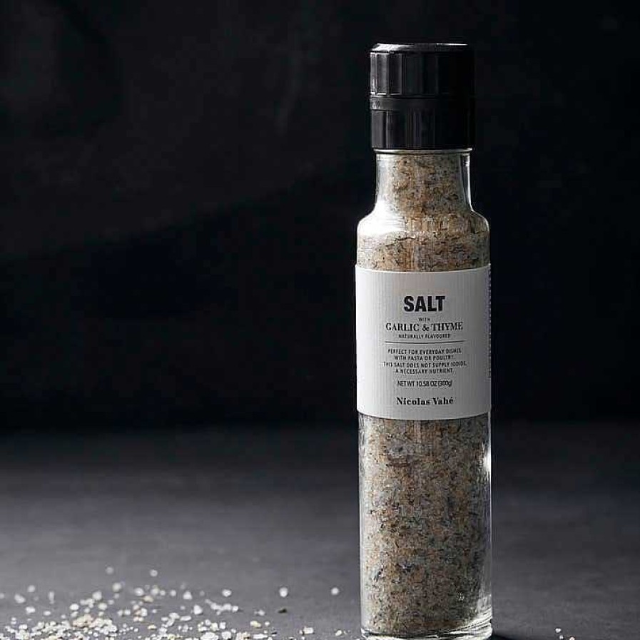 Kitchen Relish Decor | Garlic & Thyme Salt