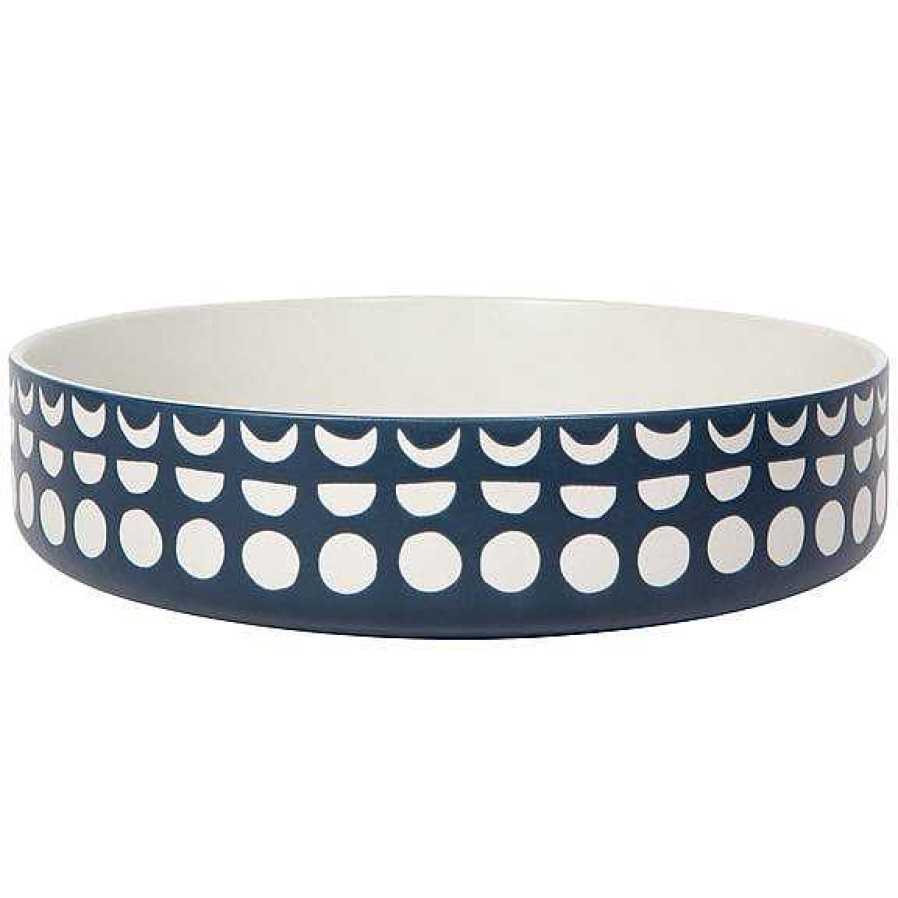 Table Relish Decor | Imprint Serving Bowl - Ink