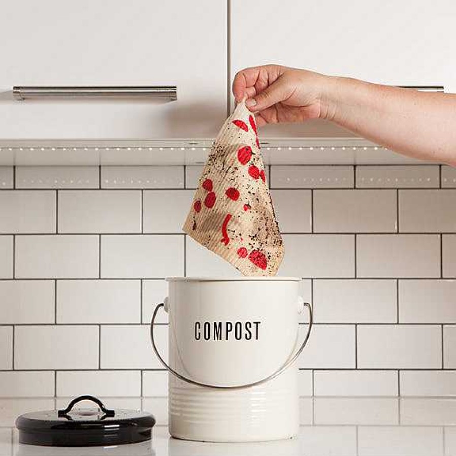 Kitchen Relish Decor | Swedish Dishcloth - Toadstool Time