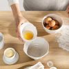 Kitchen Relish Decor | Egg White Separator - White