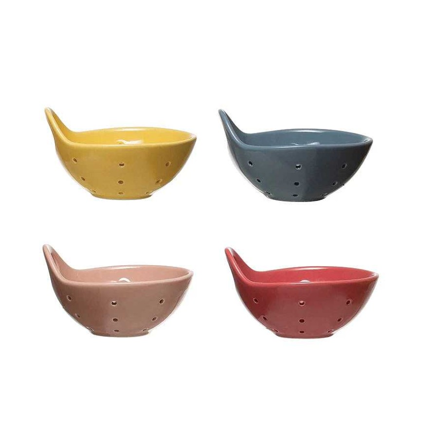 Kitchen Relish Decor | Berry Bowl With Handle - Multi