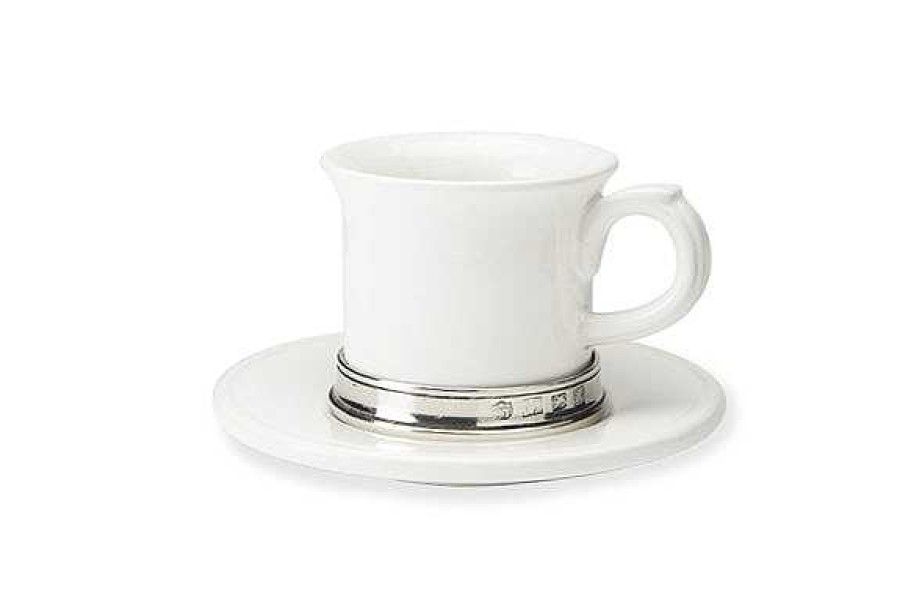 Table Relish Decor | Match Pewter Convivio Espresso Cup & Saucer