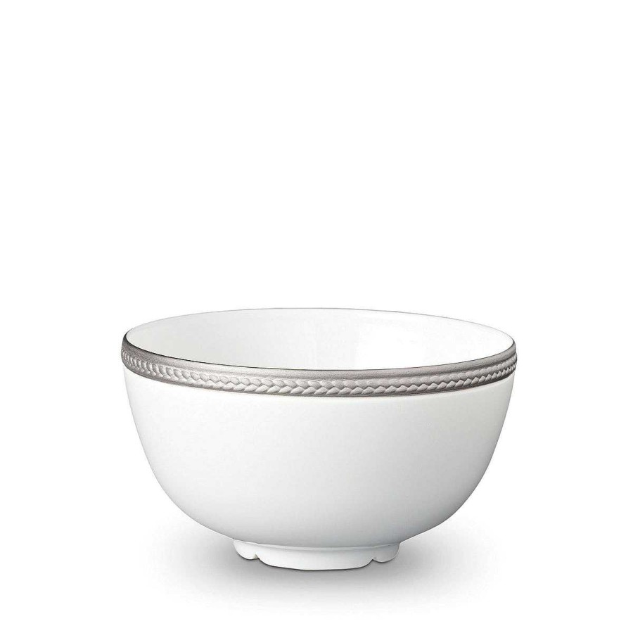 Table Relish Decor | Soie Tress E Cereal Bowl - Platinum