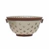 Kitchen Relish Decor | Stoneware Colander