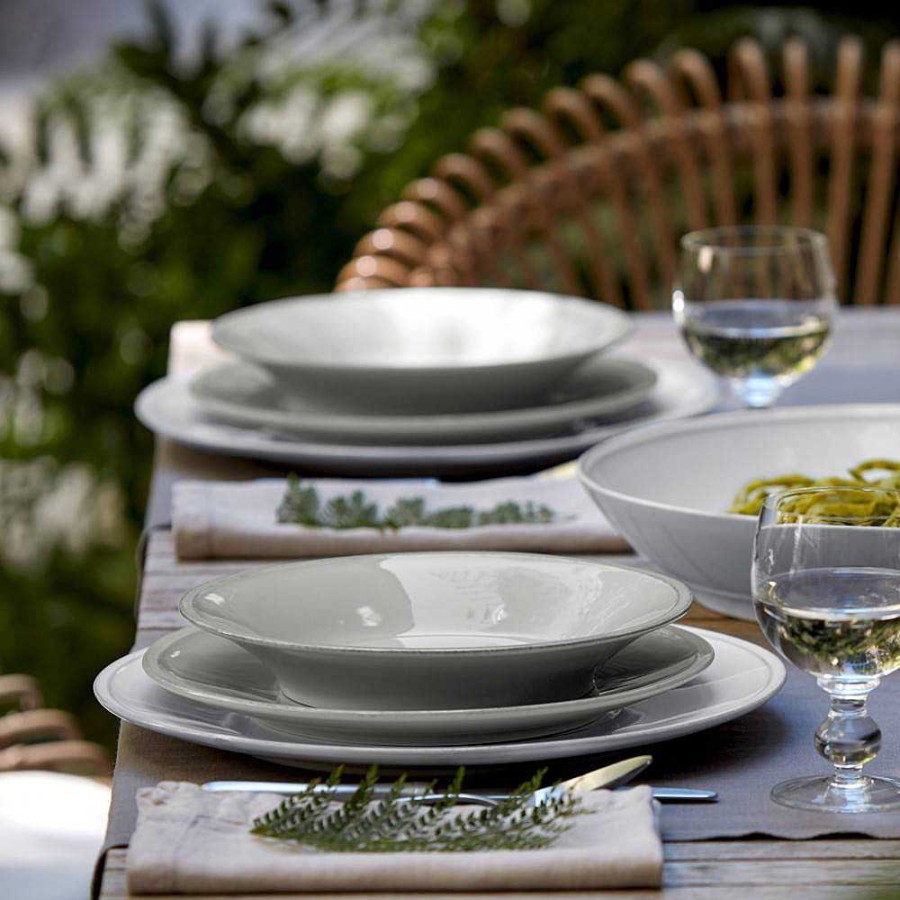 Table Relish Decor | Friso Dinner Plate Set - Grey