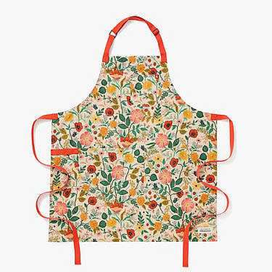 Kitchen Relish Decor | The Essential Apron - Rifle Paper Co Poppy Fields