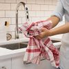 Kitchen Relish Decor | Jumbo Towel Set - Red