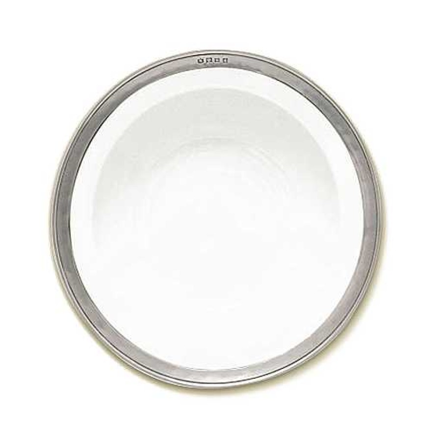 Table Relish Decor | Match Pewter Convivio Round Serving Bowl