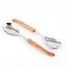 Table Relish Decor | Laguiole Salad Serving Set - Olivewood