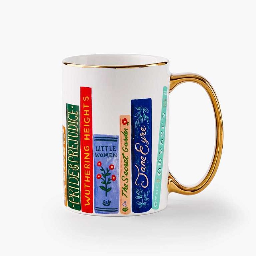 Kitchen Relish Decor | Rifle Paper Co Mug - Book Club