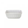 Kitchen Relish Decor | Fattoria Loaf Pan - White