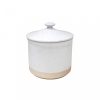 Kitchen Relish Decor | Fattoria Large Canister - White