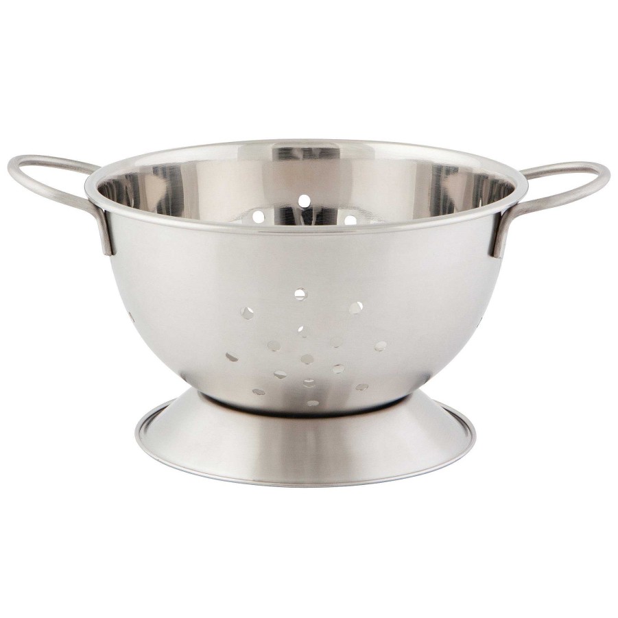 Kitchen Relish Decor | Colander 1 Qt - Silver