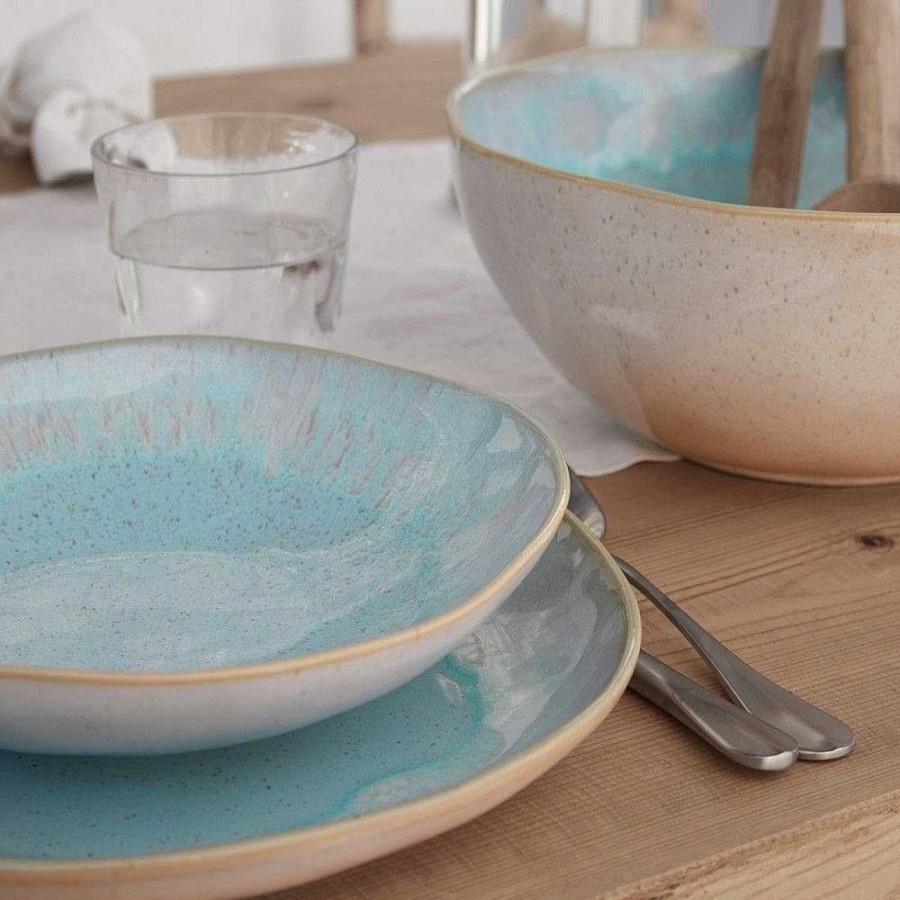 Table Relish Decor | Eivissa Pasta Bowl Set - Sea Blue