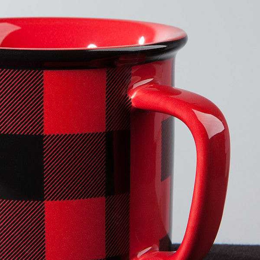 Kitchen Relish Decor | Heritage Mug - Buffalo Check